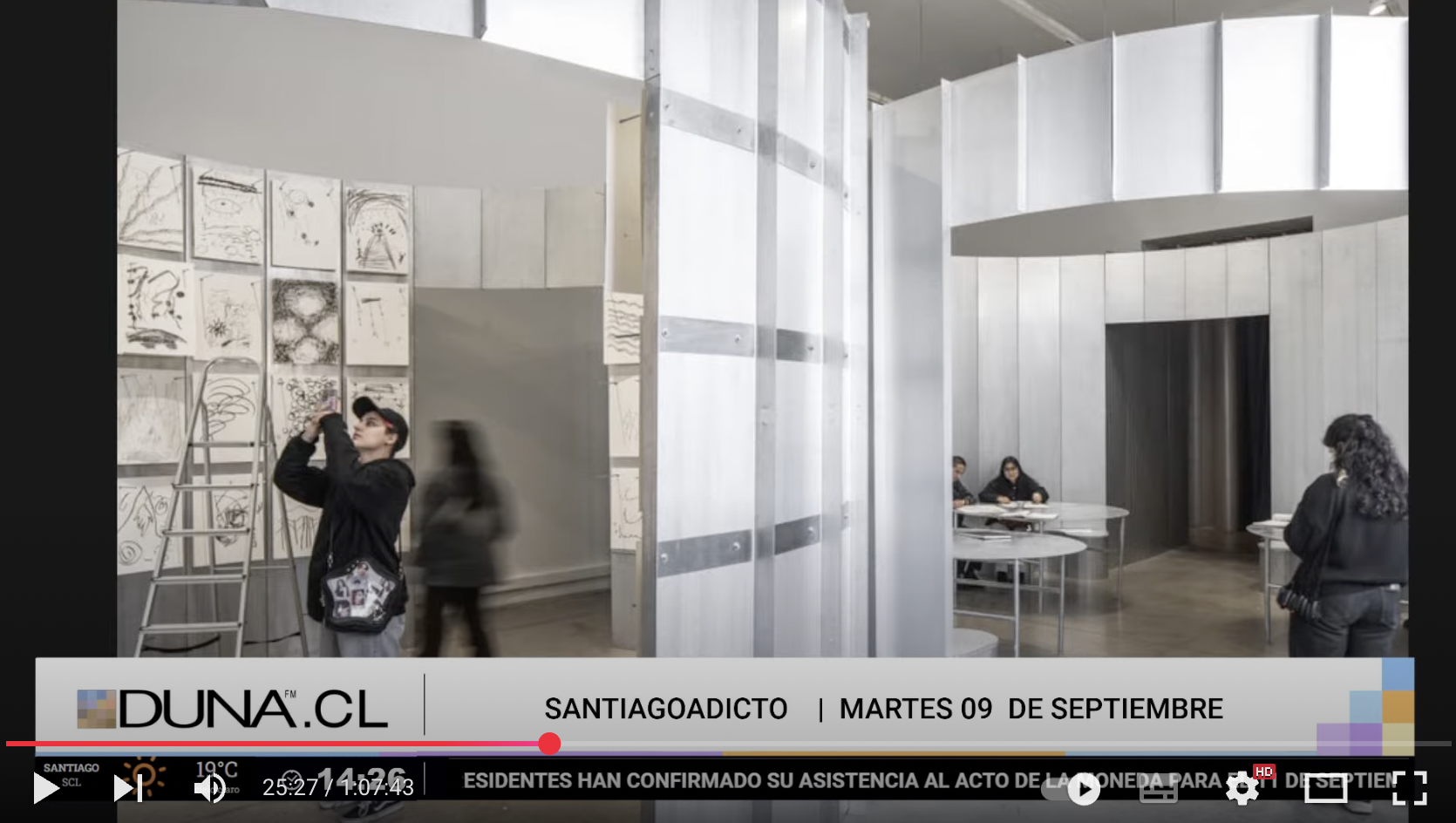 SANTIAGO ADICTO por Radio Duna 89.7 FM De lo invisible Lenguajes de un recuerdo.