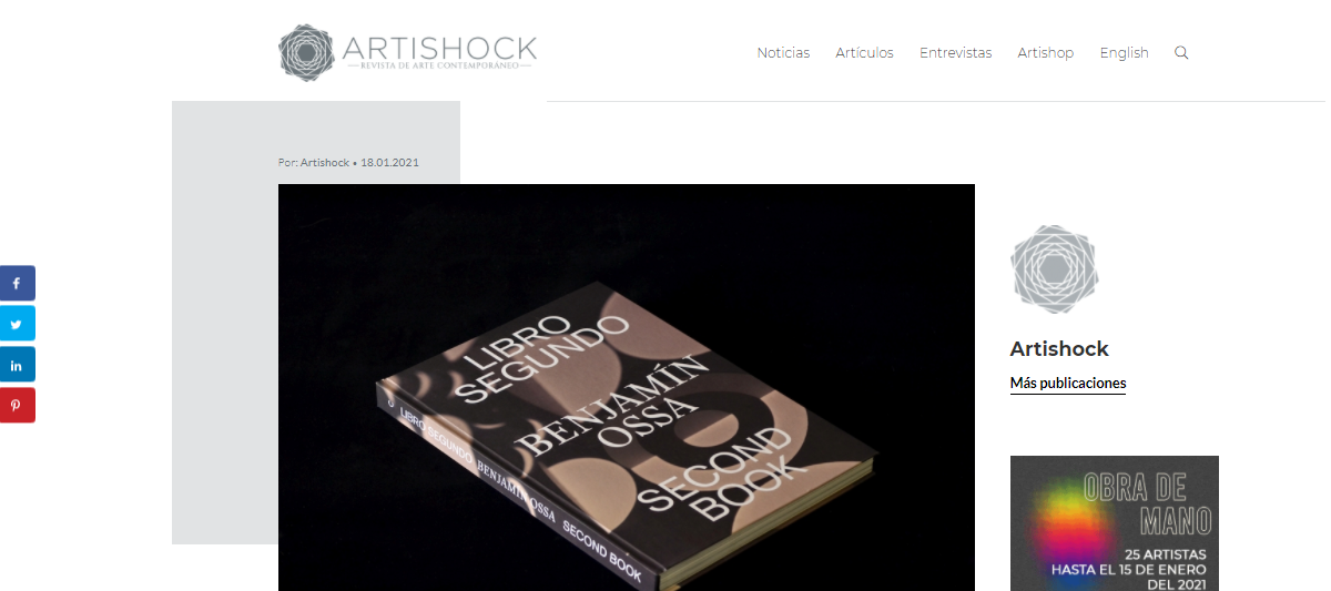 BENJAM&Iacute;N OSSA: LIBRO SEGUNDO